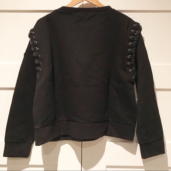 Moncler NWT braided shoulder pullover - Picture 5 of 8